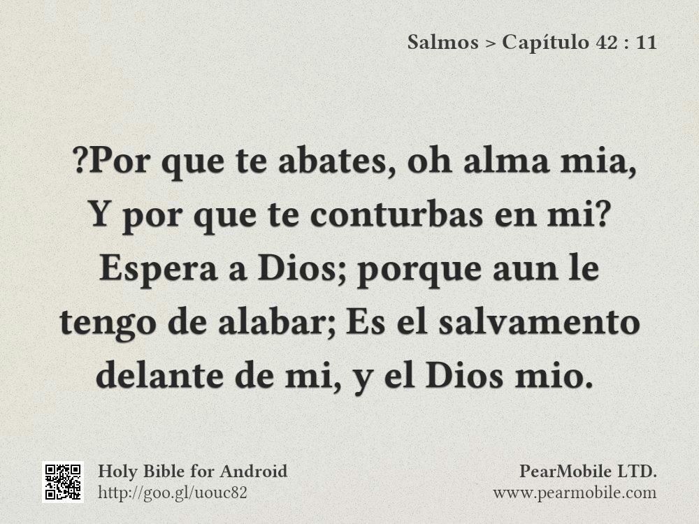 Salmos, Capítulo 42:11